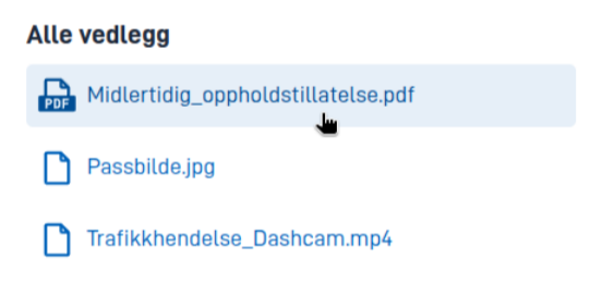 AttachmentList