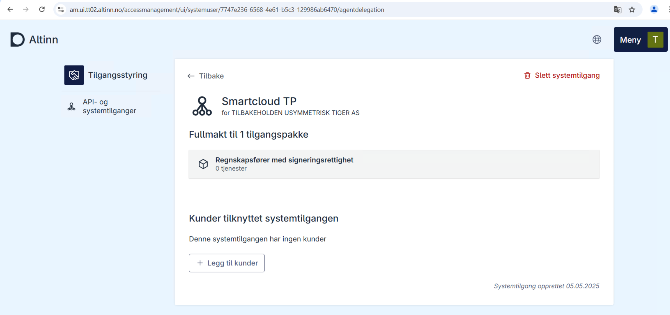 system user overview