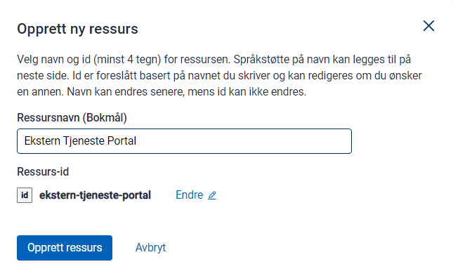 Create Resource