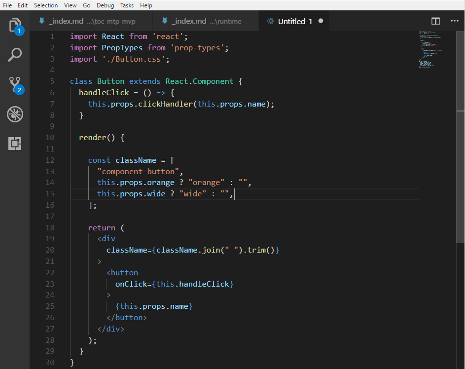 Development of new React web component Development of new React web component